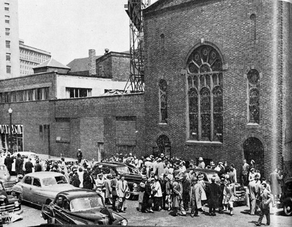 Sacred Heart Church on Ferdinand St. (present-day Arlington St.)